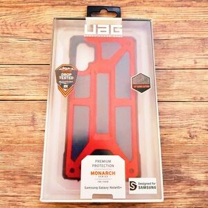 Ag Adriano Goldschmied Monarch Series Red Phone Case for Samsung Galaxy Note10+